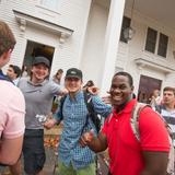 Hebron Academy Photo - Hebron students enjoy a great sense of community before our weekly School Meeting.