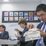 The Haverford School Photo #1 - Haverford's visual arts program includes 10 dedicated art studios and a design and engineering studio. Students experiment with 3D printing and other new media.